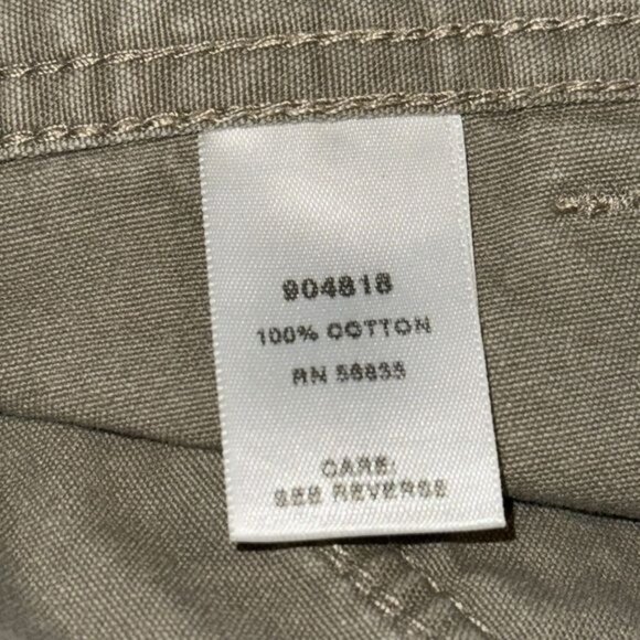 Cabelas 7-Pocket Hiker Pants W38 L30 Khaki 100% Cotton Outdoor Mens Casual - Picture 4 of 12